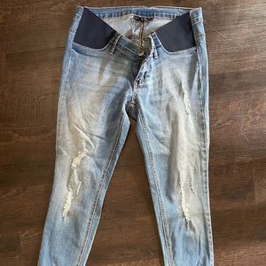 Indigo Blue Maternity Jeans